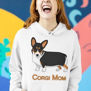 Dog Mom Hoodie White v2